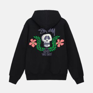 STUSSY SKULL CREST HOODIE