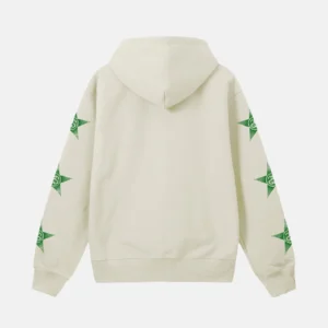 STUSSY STARS ZIP HOODIE