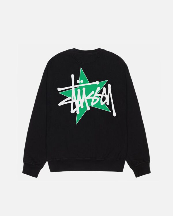 STÜSSY STAR CREW PIGMENT DYED