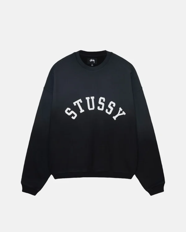 STUSSY SUN FADED OVERSIZED CREW