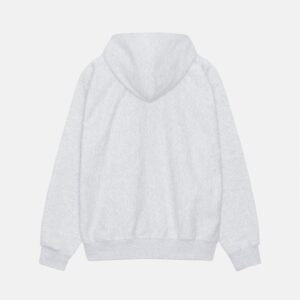 STUSSY WEB ZIP HOODIE